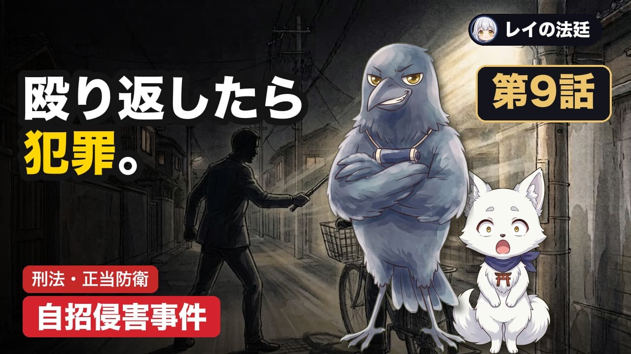 第9話「自招侵害」のサムネイル