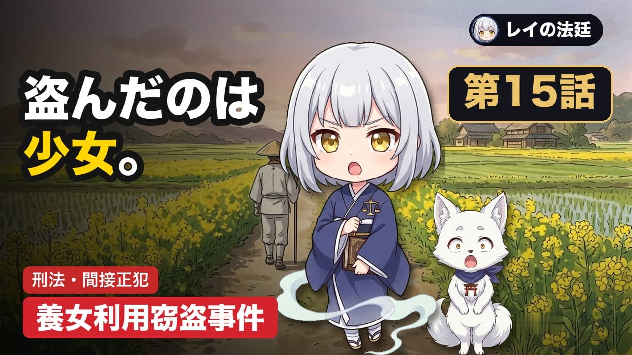 第15話「12歳養女を利用した窃盗」のサムネイル