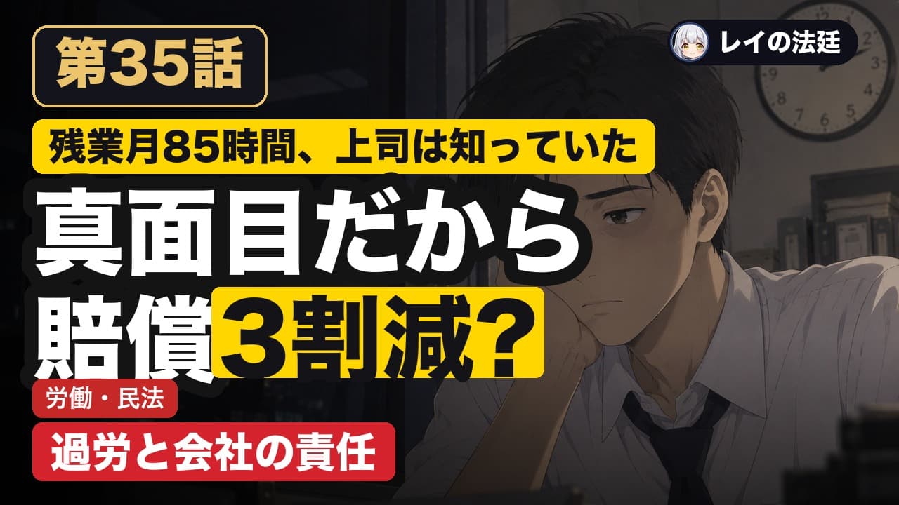 第35話「電通事件(過労自殺と会社の責任)」のサムネイル